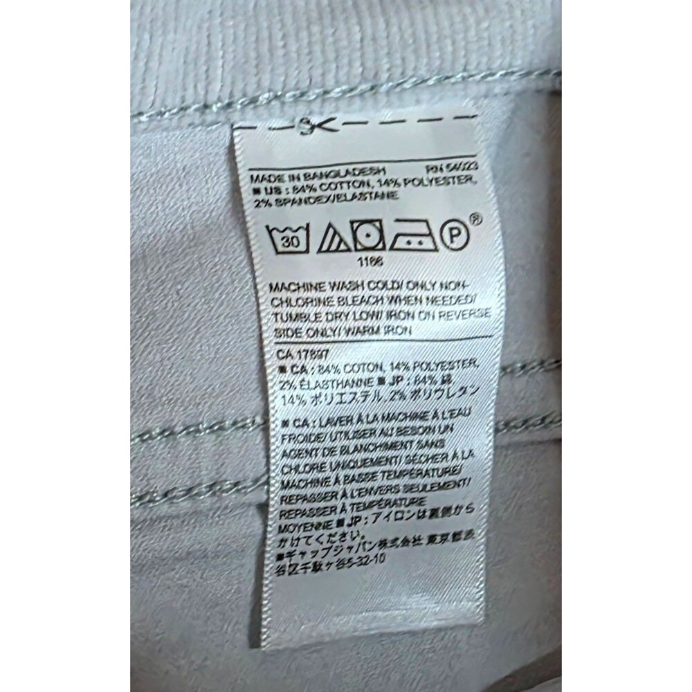 NWT Banana Republic Gray Corduroy Skinny Pants Womens 12 Mid Rise Stretch - Picture 12 of 12